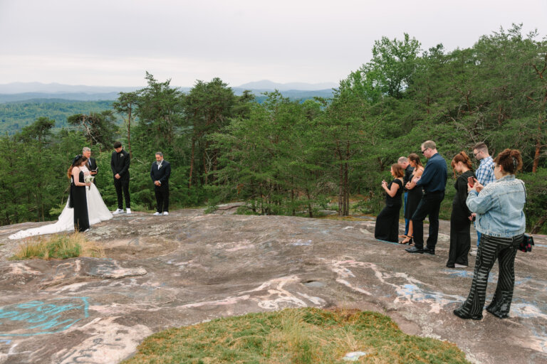 Greenville, South Carolina Mountain Elopement.