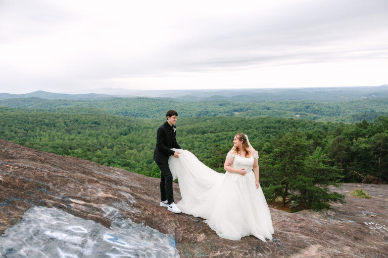 Greenville, South Carolina Mountain Elopement.