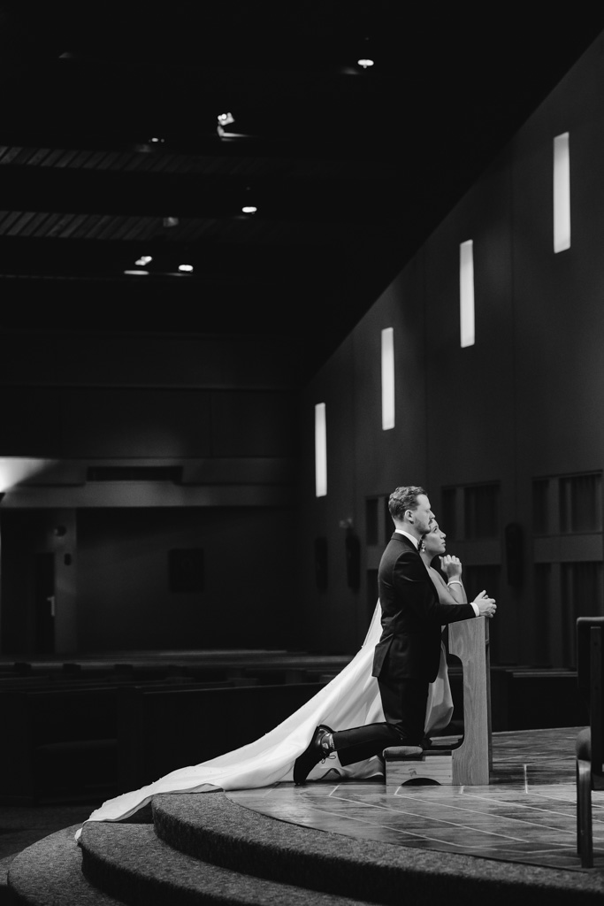 Church wedding ceremony photos SC