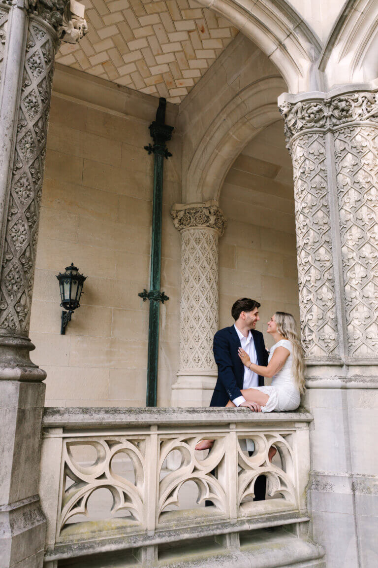 Surprise Proposal at Biltmore Estate | Asheville Engagement & Wedding Photographer