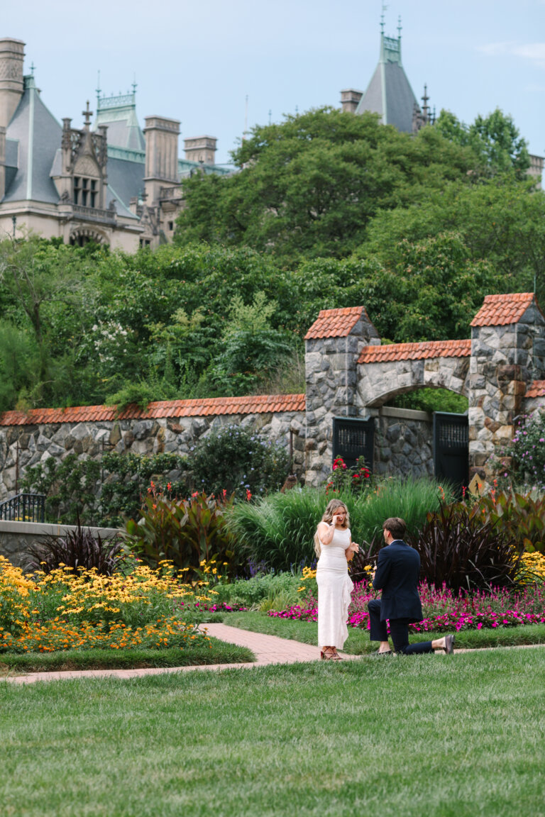 A Dream Surprise Proposal at Biltmore Estate | Asheville Engagement & Wedding Photographer