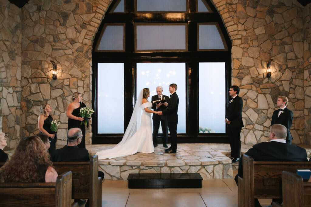 Cliffs at Glassy Chapel Wedding Photographer